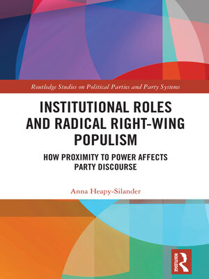 cover image of Institutional Roles and Radical Right-Wing Populism